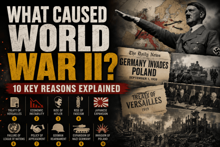 What Caused World War 2? 10 Key Reasons Behind the Global Conflict
